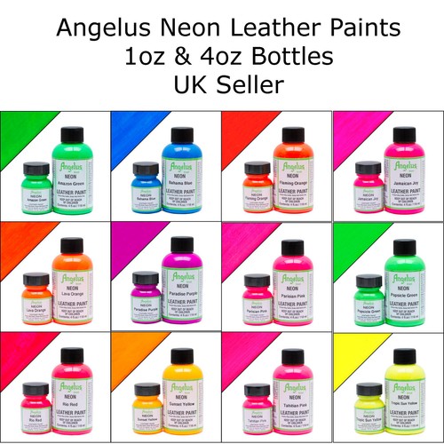 Angelus neon acrylic leather - angelus,