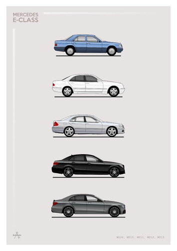 Poster mercedes e class - -,