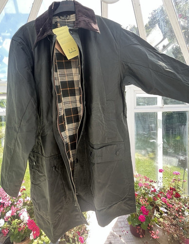 Barbour border green waxed - barbour,