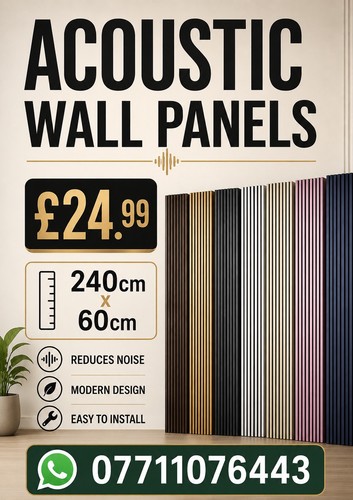 Offer acoustic wood - offer, £24.99