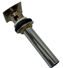 Delta Square Push Pop Bathroom Sink Drain no Overflow Champagne Bronze 72175-CZ