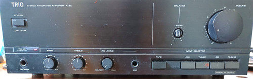 Trio 3x integrated - (kenwood), a-3x