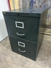 Vintage Mid-Century Two Drawer Filing Cabinet FREE MANCHESTER DELIVERY