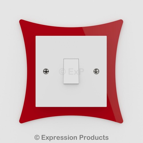 Double single light switch - /,