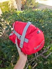 Marmot NanoWave 45 Sleeping Bag Red Synthetic Mummy Bag Regular Length Left Zip