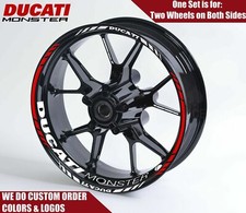 DUCATI MONSTER Wheel Decals