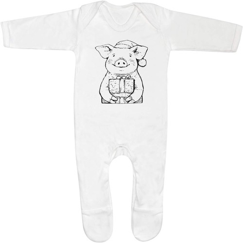 Pig santa hat gift - 'pig,