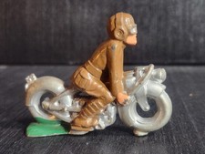 MANOIL VINTAGE 1930s LEAD TOY M82 52 HARLEY DAVIDSON MOTORCYCLE  SOLDIER USA