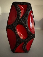 Roth Keramik Vase 309 Fat Lava