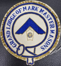 Grand Lodge of Mark Master Masons Undress Apron Badge