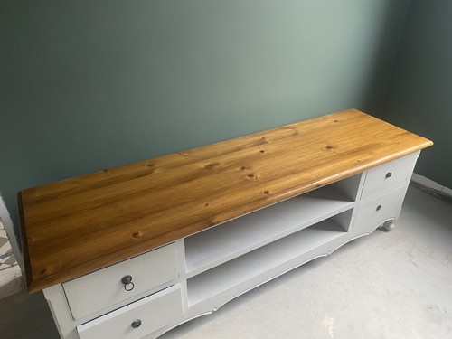 Handmade solid wood cabinet - handmade, tv