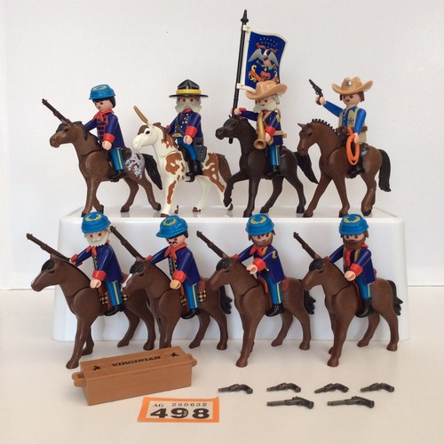 Playmobil western soldiers - western,