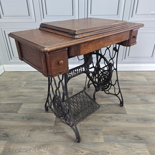 Antique singer sewing machine - singer,