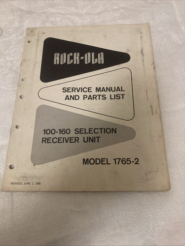 Rock ola jukebox model 1765 - rock-ola,