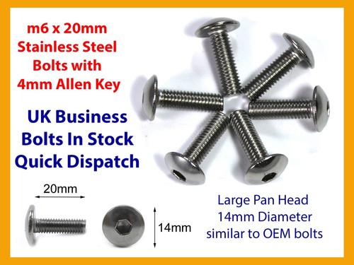 Stainless steel bolts x - 6x,