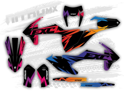 Graphics kit fits ktm exc - kit,