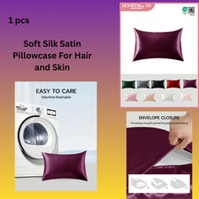 Soft Silk Satin Pillowcase For
