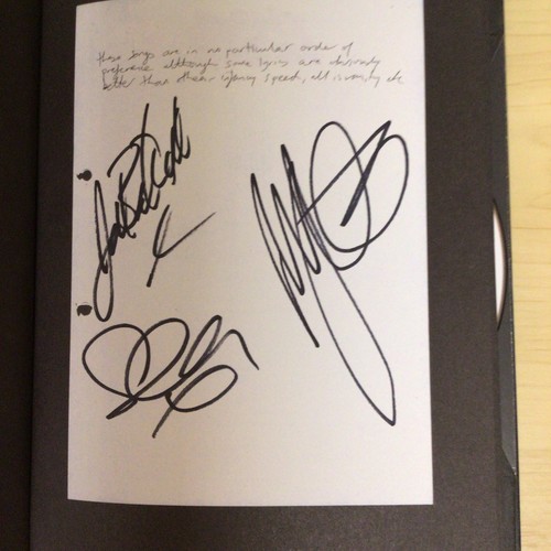 Signed manic street - signed-manic,