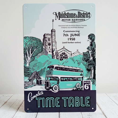 Maidstone district bus metal - maidstone,