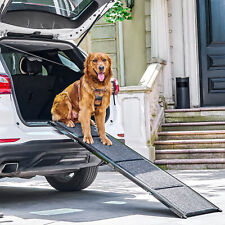 CO-Z Foldable Pet Dog Car Ramp 160/170cm Large Dogs up to 90KG for SUV Truck Car