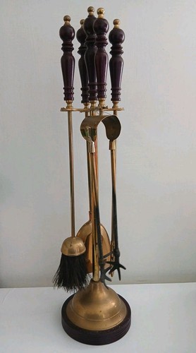 Vintage brass wood - vintage, &