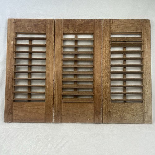 Vintage wood shutter wall - vintage,