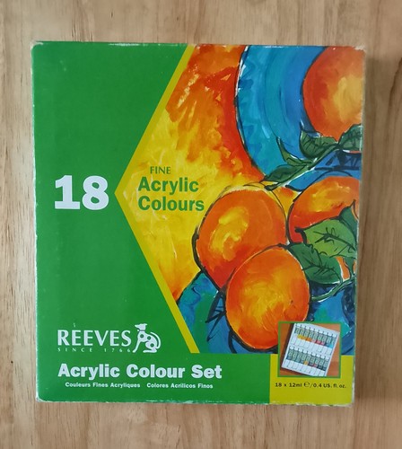 Reeves fine acrylic colours - reeves,