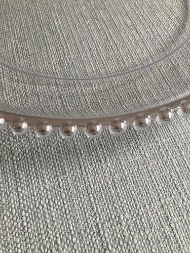 Acrylic clear charger - acrylic,