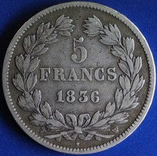 France 5 Francs Louis Philippe