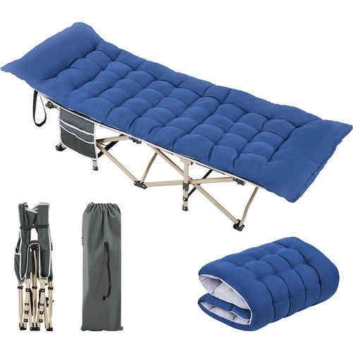 Folding camping cot - camping, w/