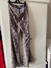 zara leopard Trousers Size S