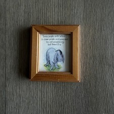 Vintage Disney Eeyore Framed