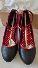 Joe Browns Ankle Strap Vintage Style Shoes- Size 5 New In Box