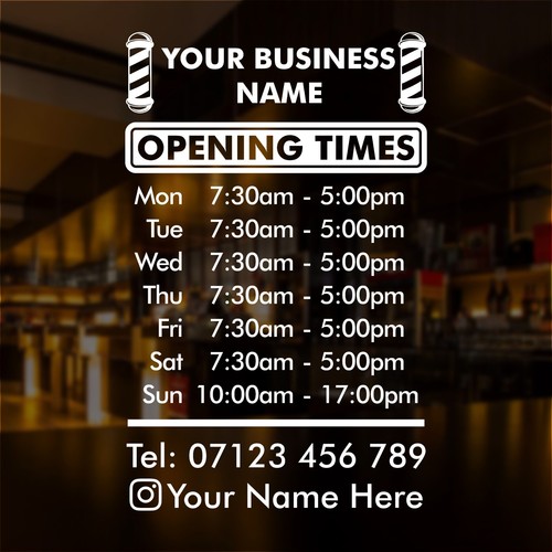 Barber shop business opening - business,