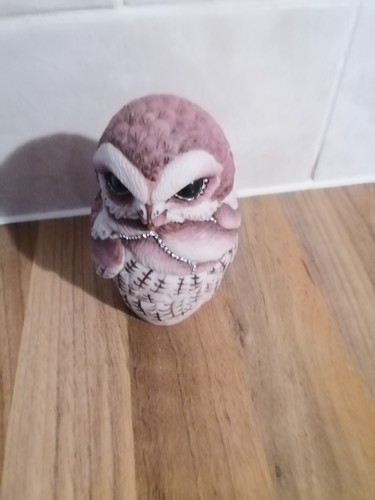 Teviotdale pottery owl - pottery,