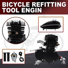 80cc 2-Stroke Bicycle Engine Kit Motorized Bike Motor Petrol Gas Engine CDI