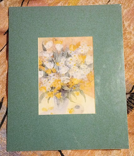 Art print spring flowers - art,