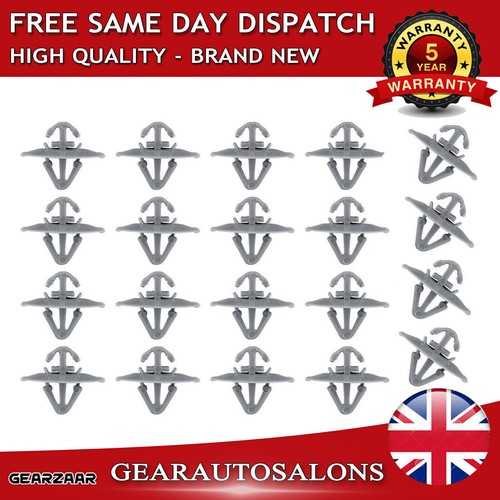 20x plastic clips for vauxhall - 20x,