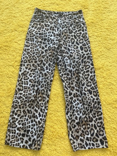 Zara animal print trouser - , size