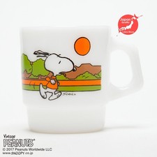 RARE Fire King SNOOPY Stacking