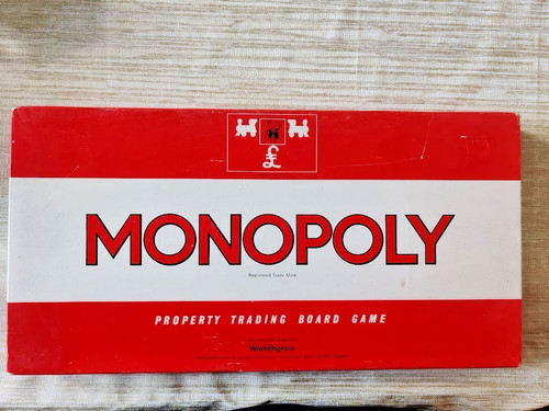 Monopoly red box original - monopoly,