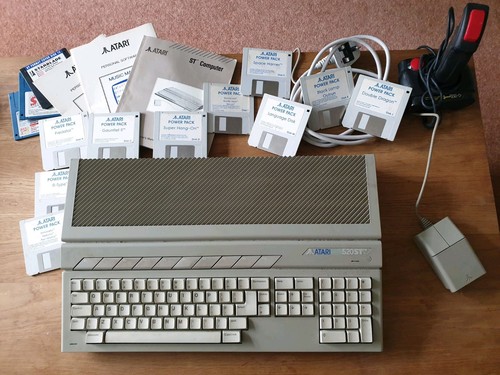 Atari 520 stfm computer - st,