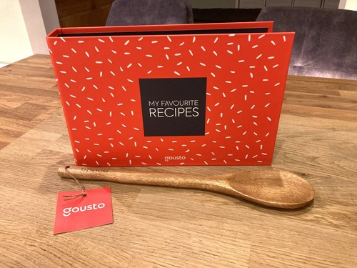 Gousto recipe card folder ring - recipe,