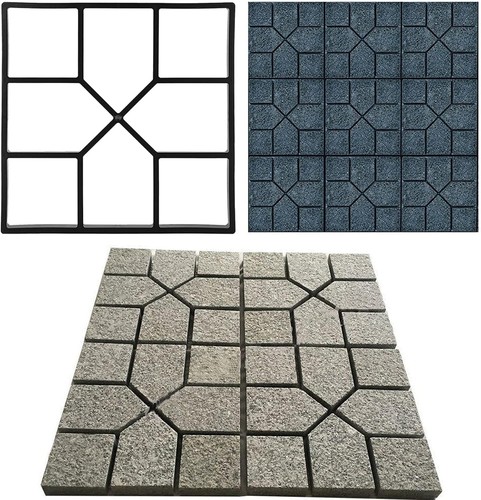 Grid concrete slab - grid, moulds
