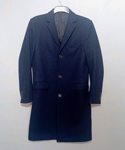 Mens wool cashmere coat - cashmere, uk