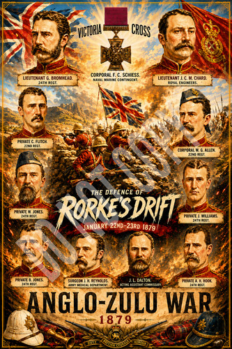 Rorke drift anglo - zulu, war