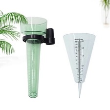 Cone Rain Gauge Measurement Ground Precipitation Garden Rainfall Measuring To&am
