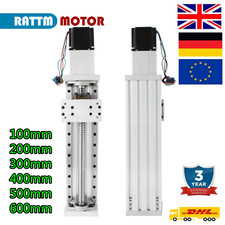 Cross Sliding Table Linear Stage Motion Actuator Stroke 100mm-600mm Slide Rail