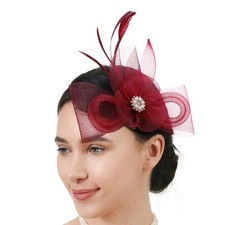 French Feathered Fascinator