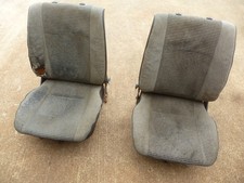 VW Golf MK1 front seats PAIR Driver Passenger FREE POST
